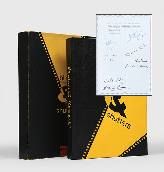 Blinds & Shutters.,COOPER, Michael.,1990,Signed by Francis Bacon