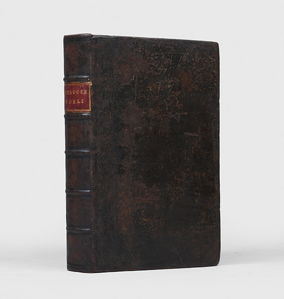 洋書 Where They Create The Works:,CHAUCER, Geoffrey.,1687,The last black letter edition