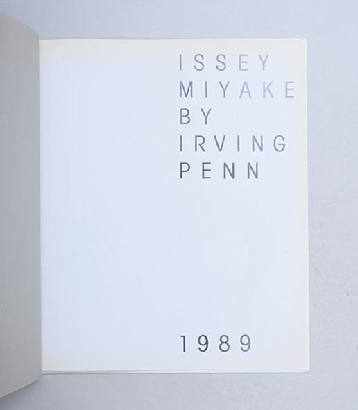 Issey Miyake by Irving Penn 1989.,1989
