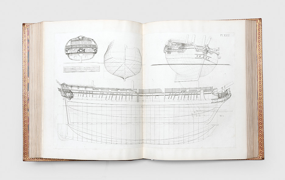 Architectura Navalis Mercatoria.,CHAPMAN, Fredrick Henrik af.,1768