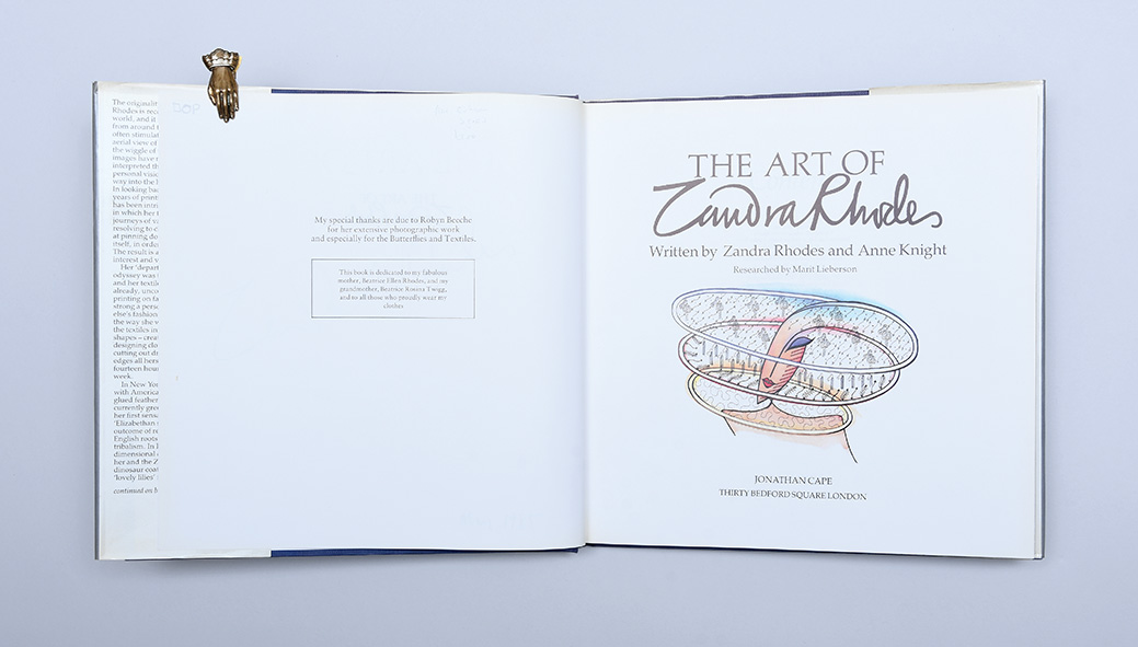 The Art of Zandra Rhodes.,RHODES, Zandra, & Anne Knight.,1984