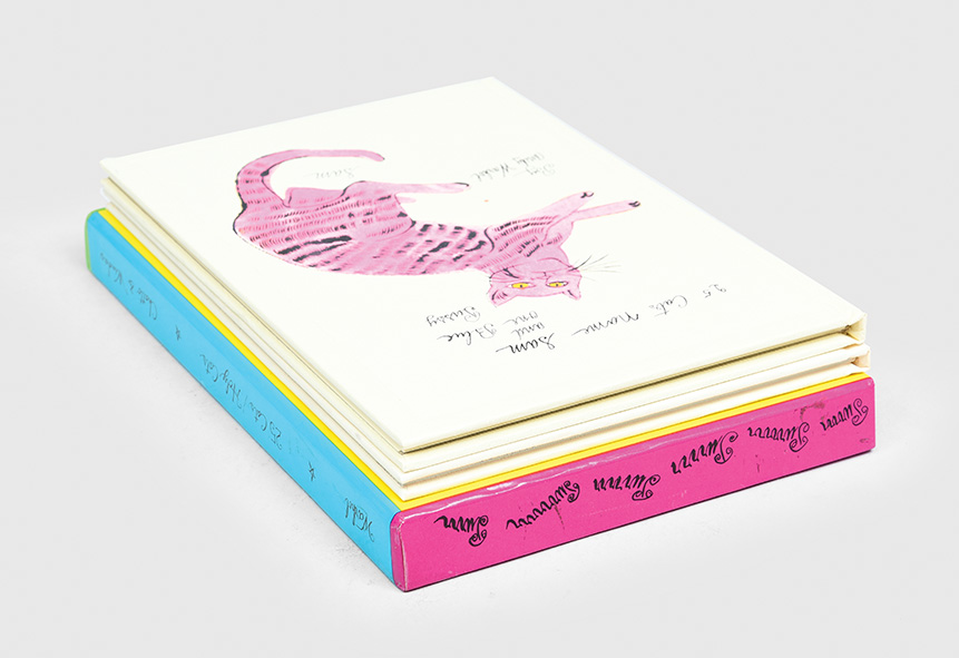 アンディー・ウォーホル 25 Cats / Holy Cats 2冊セット 25 Cats Name Sam and One Blue Pussy; [together with] Holy Cats by