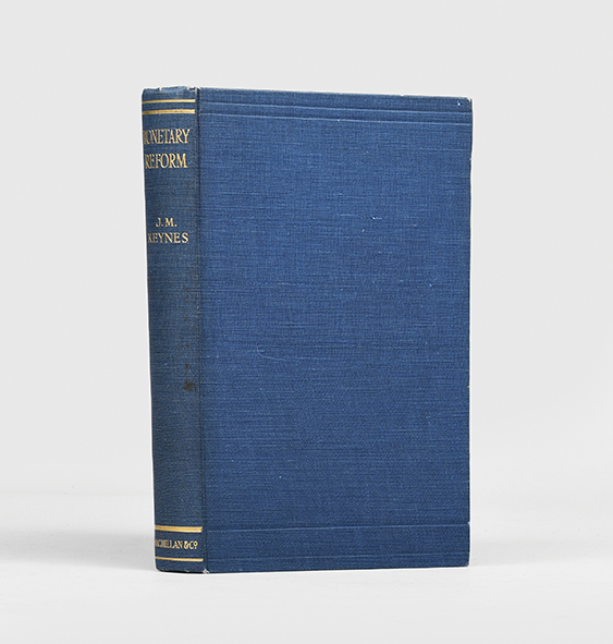 A Tract on Monetary Reform.,KEYNES, John Maynard.,1923,Keynes