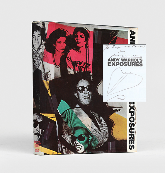 Andy Warhol's Exposures.,WARHOL, Andy.,1979,Signed twice by Andy