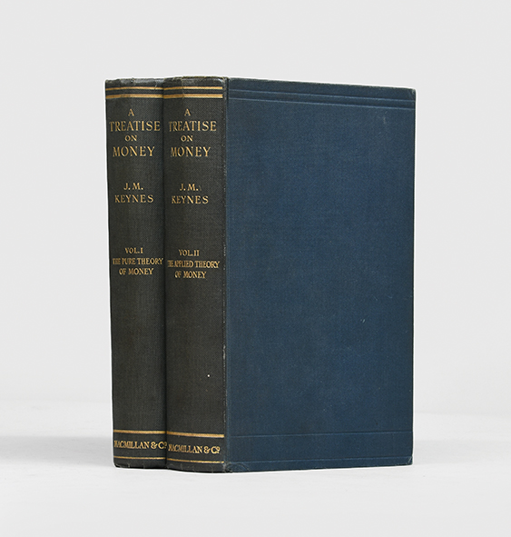 A Treatise on Money.,KEYNES, John Maynard.,1930,Monetary theory