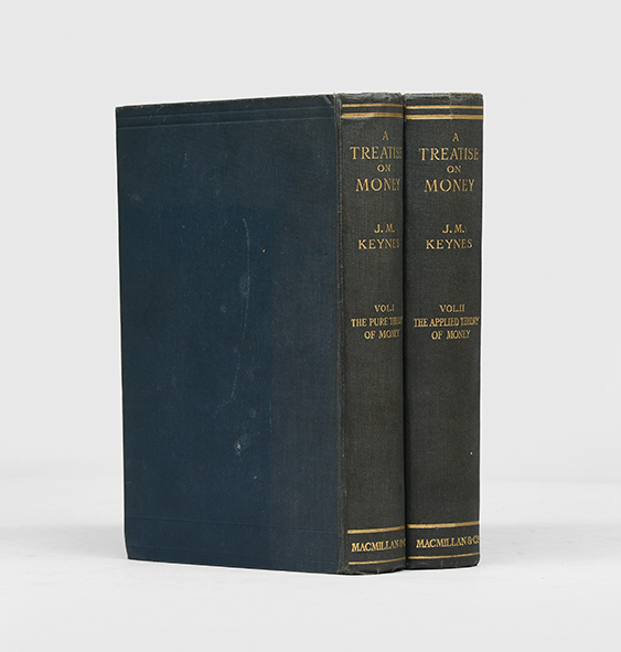 A Treatise on Money.,KEYNES, John Maynard.,1930,Monetary theory