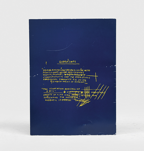 Paintings 1981-1984.,BASQUIAT, Jean-Michel.,1984,His UK debut