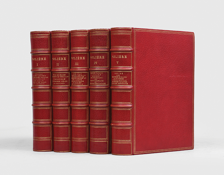 Oeuvres complètes.,MOLIÈRE.,1878,Grandly printed and bound, with