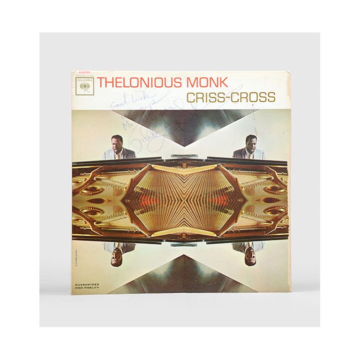 Criss-Cross.,1963,Inscribed by Monk to 