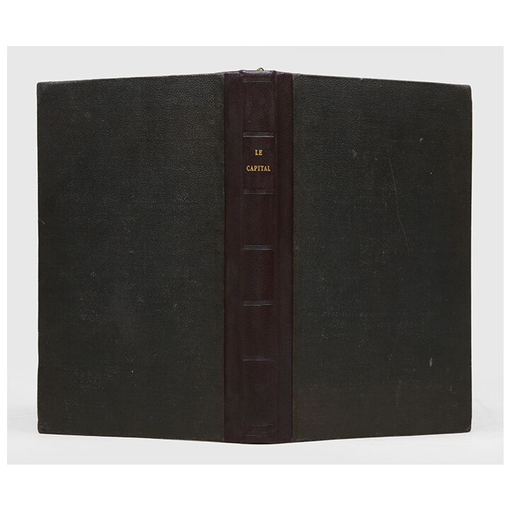 Le Capital.,MARX, Karl. ,[1872-75],A fine presentation copy of the
