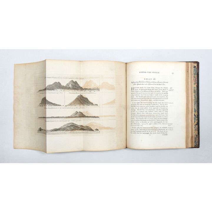 Complete set of the three voyages.,COOK, James.,1773-85