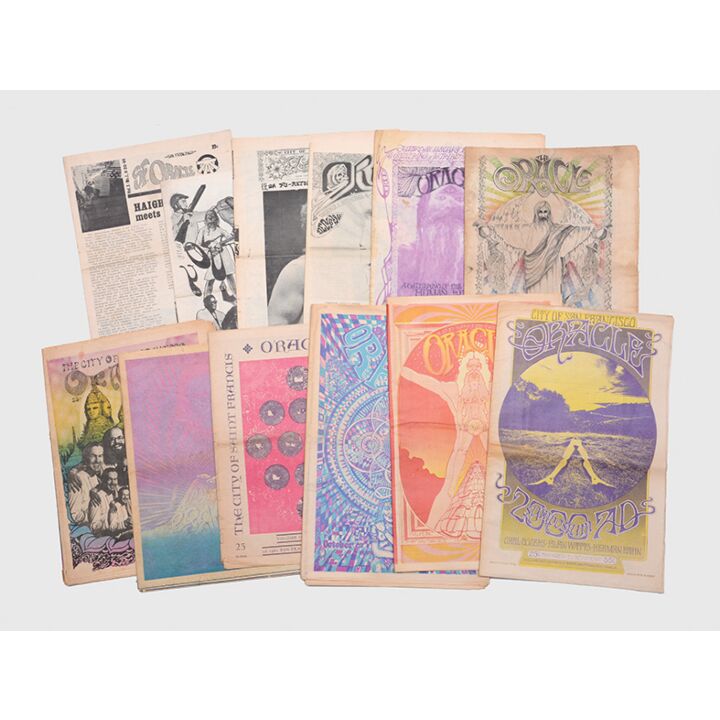 san francisco oracle hippie 新聞紙 アングラ 希少 The San Francisco Oracle Facsimile Edition: The Psychedelic