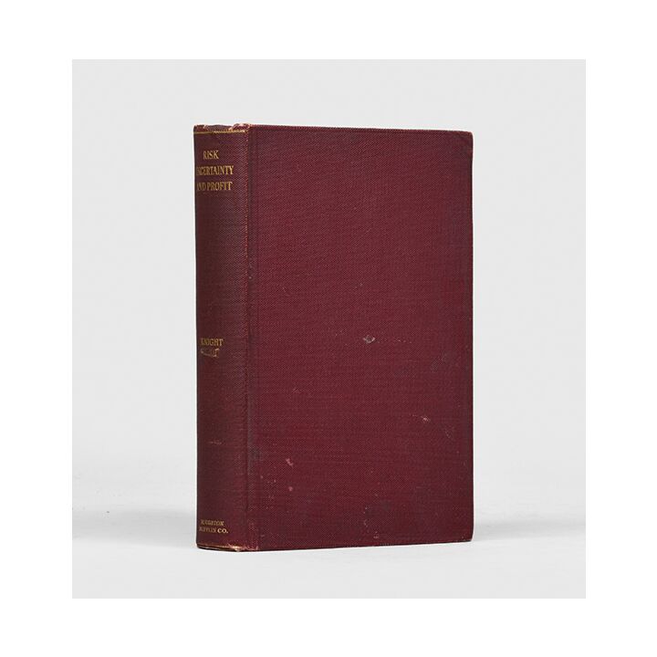 Risk, Uncertainty and Profit.,KNIGHT, Frank H.,1921,the first work Risk, Uncertainty and Profit.,KNIGHT, Frank H.,1921,the first work
