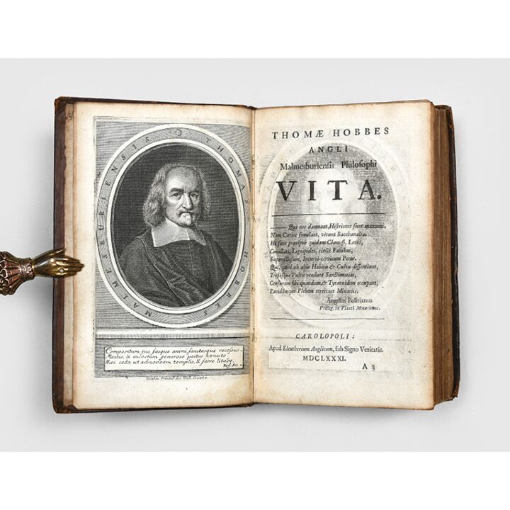 専用ページ  and Hobbes Thomae Hobbes Angli Malmesburiensis philosophi vita.,HOBBES