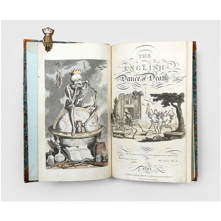 The English Dance of Death.,ROWLANDSON, Thomas (illus.); COMBE