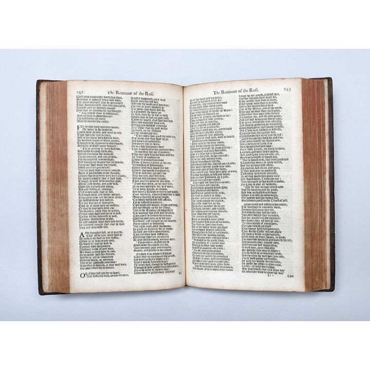 The Works:,CHAUCER, Geoffrey.,1687,The last black letter edition