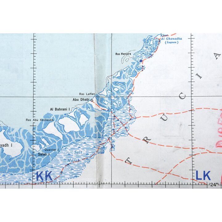 Group of 19 RAF 1:1,000,000 aeronautical charts from the GSGS 4695