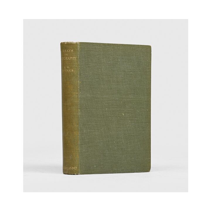 Essays in Biography.,KEYNES, John Maynard.,1933