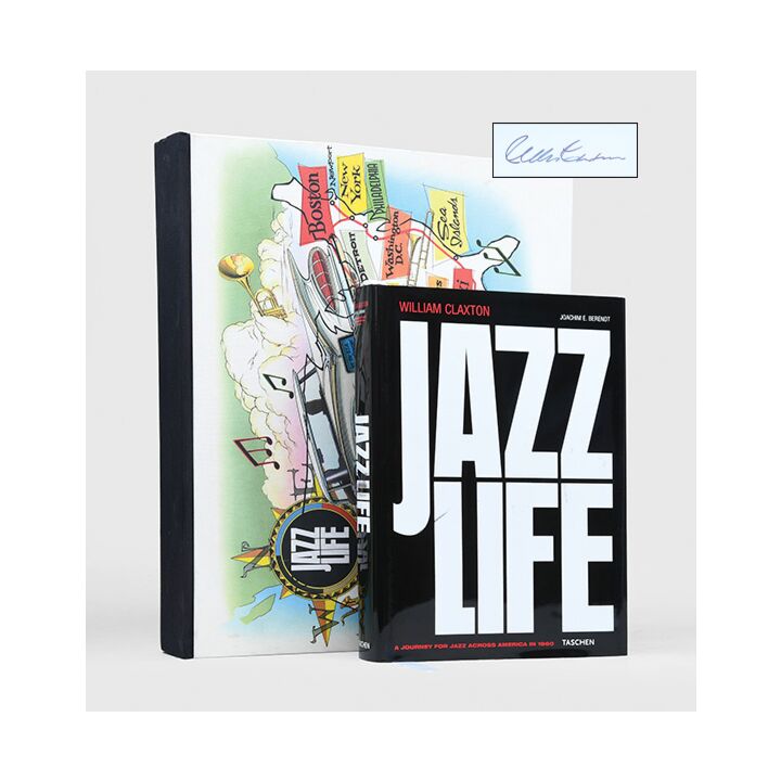 JAZZ LIFE / William Claxton Book ジャズ　写真 Jazz Life.,CLAXTON, William, & Joachim E. Berendt.,2005,Signed by