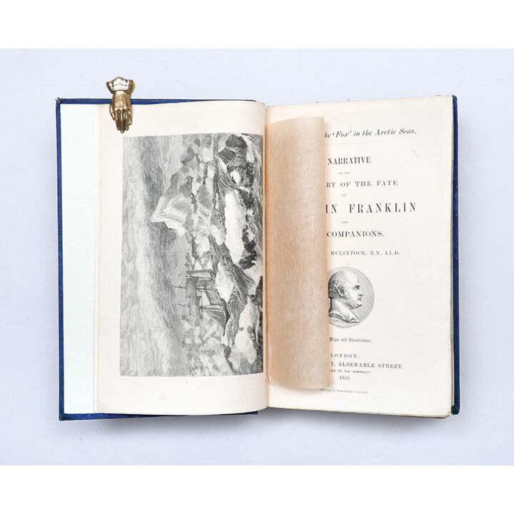 The Voyage of the 'Fox' in the Arctic Seas.,McCLINTOCK, Francis