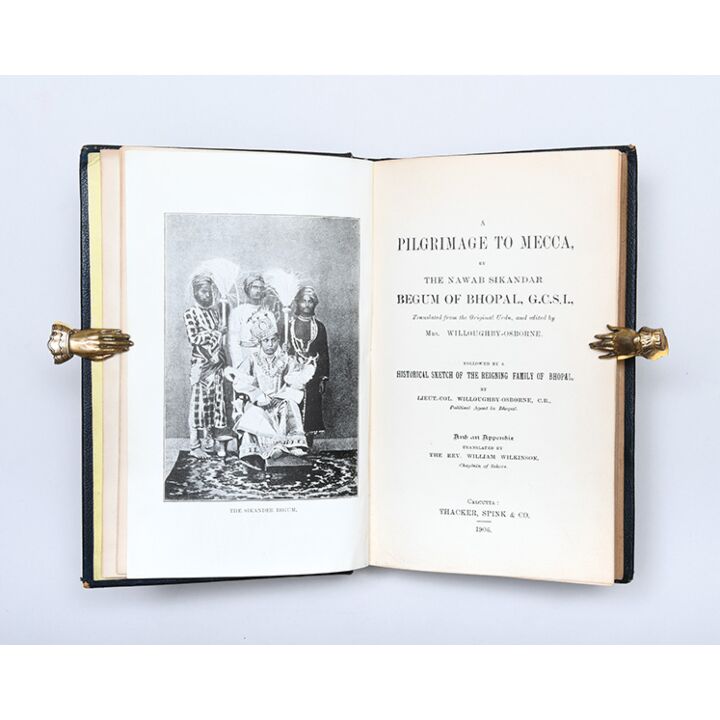 A Pilgrimage to Mecca.,SIKANDAR BEGUM, Nawab of Bhopal.,1906,The