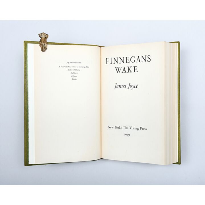 Finnegans Wake.,JOYCE, James.,1939,His final and most challenging