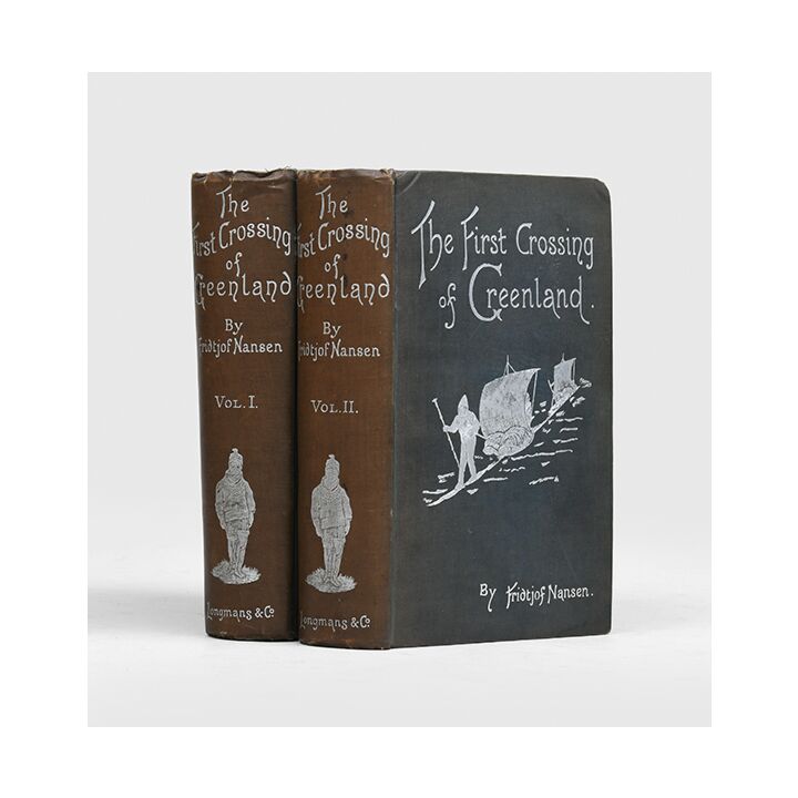 The First Crossing of Greenland.,NANSEN, Fridtjof.,1890,Inscribed