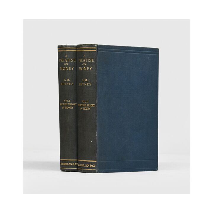 A Treatise on Money.,KEYNES, John Maynard.,1930,Monetary theory