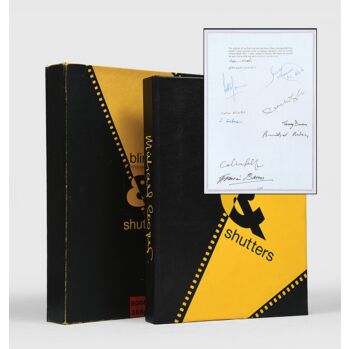 Blinds & Shutters.,COOPER, Michael.,1990,Signed by Francis Bacon