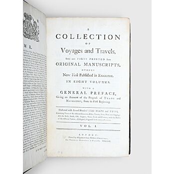 A Collection of Voyages and Travels,,CHURCHILL, Awnsham & John