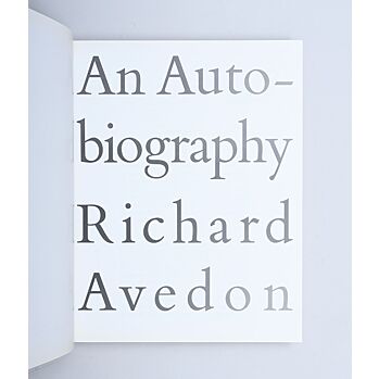 An Autobiography.,AVEDON, Richard.,1993
