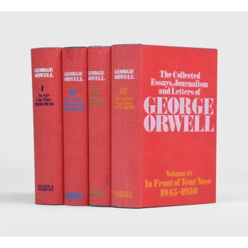 3冊セットe Orwell Collected Essays… The Collected Essays, Journalism and Letters.,ORWELL, George.,1968