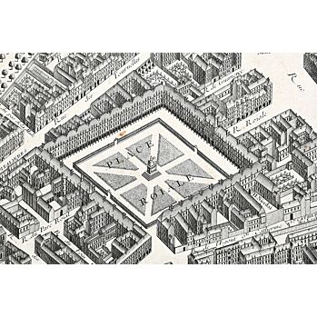 Plan de Paris.,TURGOT, Michel-Étienne; Louis Bretez; Claude Lucas