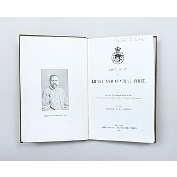 洋書 Tibet Record of a Journey je-0001 Journey to Lhasa and Central Tibet.,DAS, Sarat Chandra.,1902