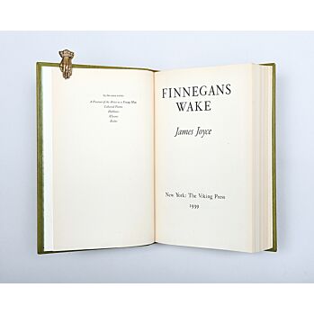 Finnegans Wake.,JOYCE, James.,1939,His final and most challenging