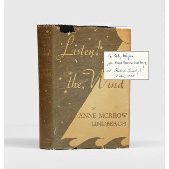 Listen! the Wind.,LINDBERGH, Anne Morrow.,1938,Inscribed to a