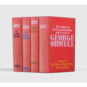 The Collected Essays, Journalism and Letters.,ORWELL, George.,1968