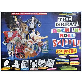The Great Rock 'n' Roll Swindle poster.,1980