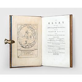 An Essay on the Art of Ingeniously Tormenting;,COLLIER, Jane.,1753
