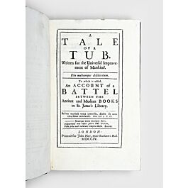 洋書 A Tale of a Tub and Other Works / Swift A Tale of a Tub. Written for the Universal improvement of Mankind