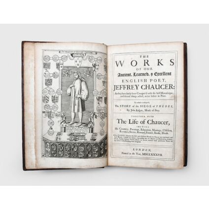 英文チョーサー全集 The Complete Works of Geoffrey Chaucer. 7 Vols