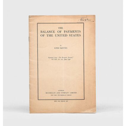 A Revision of the Treaty.,KEYNES, John Maynard.,1922,On the path