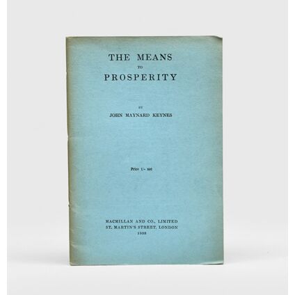 A Revision of the Treaty.,KEYNES, John Maynard.,1922