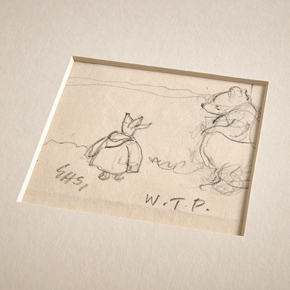 Unseen sketches of Winnie-the-Pooh